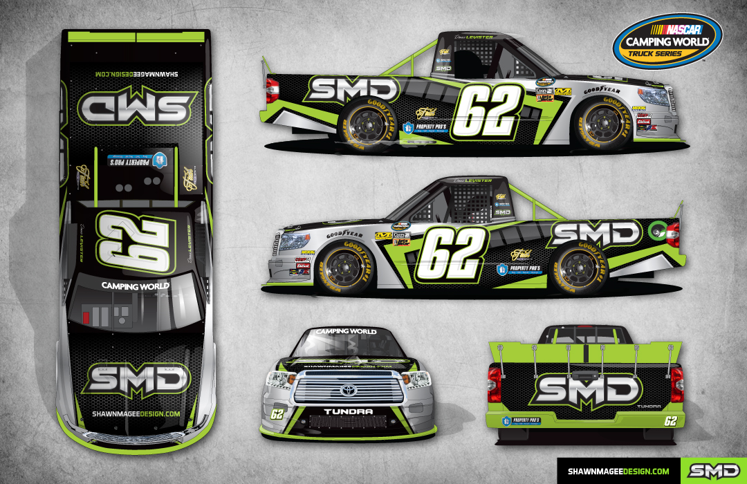 SMD_NASCAR_Paint_Scheme_Design_62 - Shawn Magee Design | Graphic Design